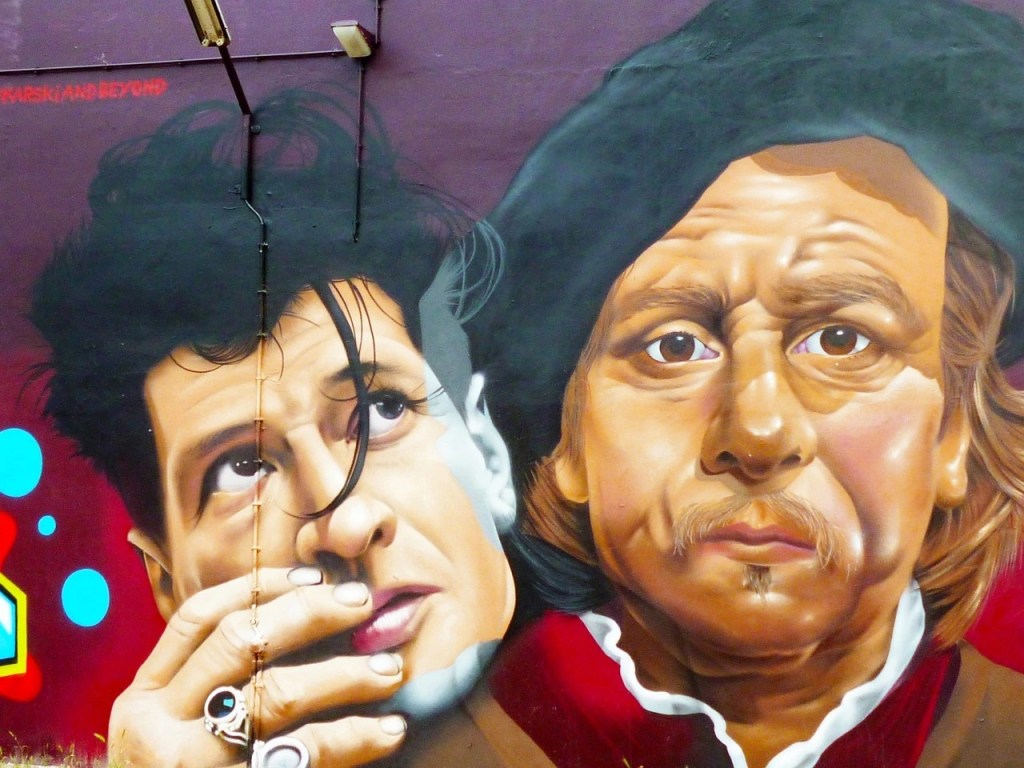 Amsterdam's street art in the Netherlands.