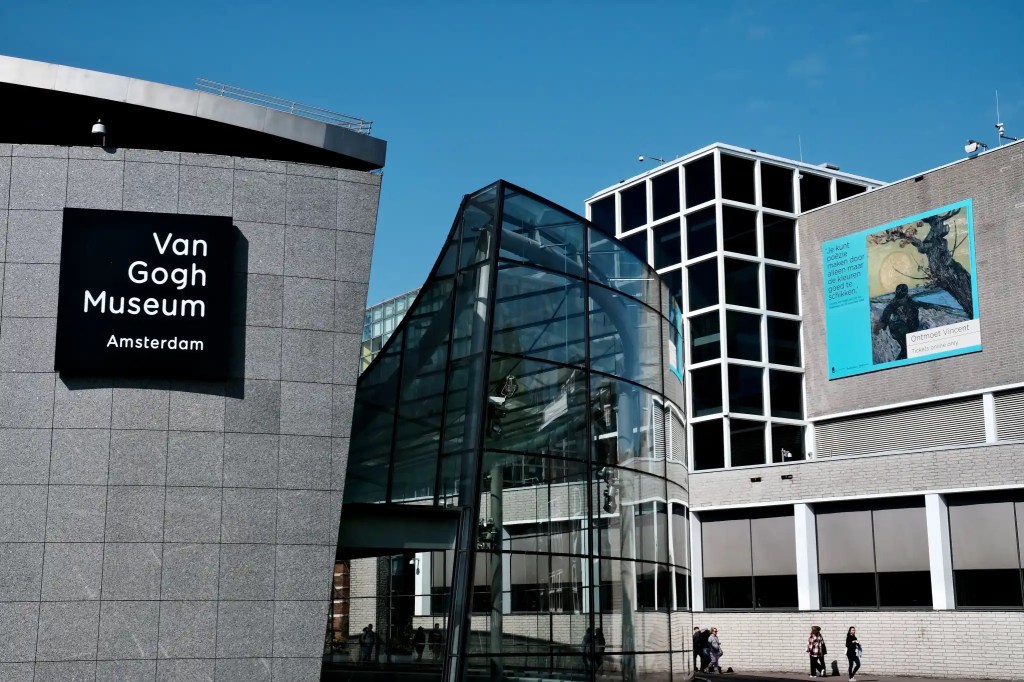 Van Gogh Museum in Amsterdam, the Netherlands.