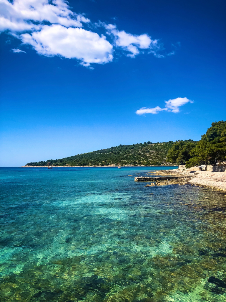 The Blue Lagoon in Croatia.