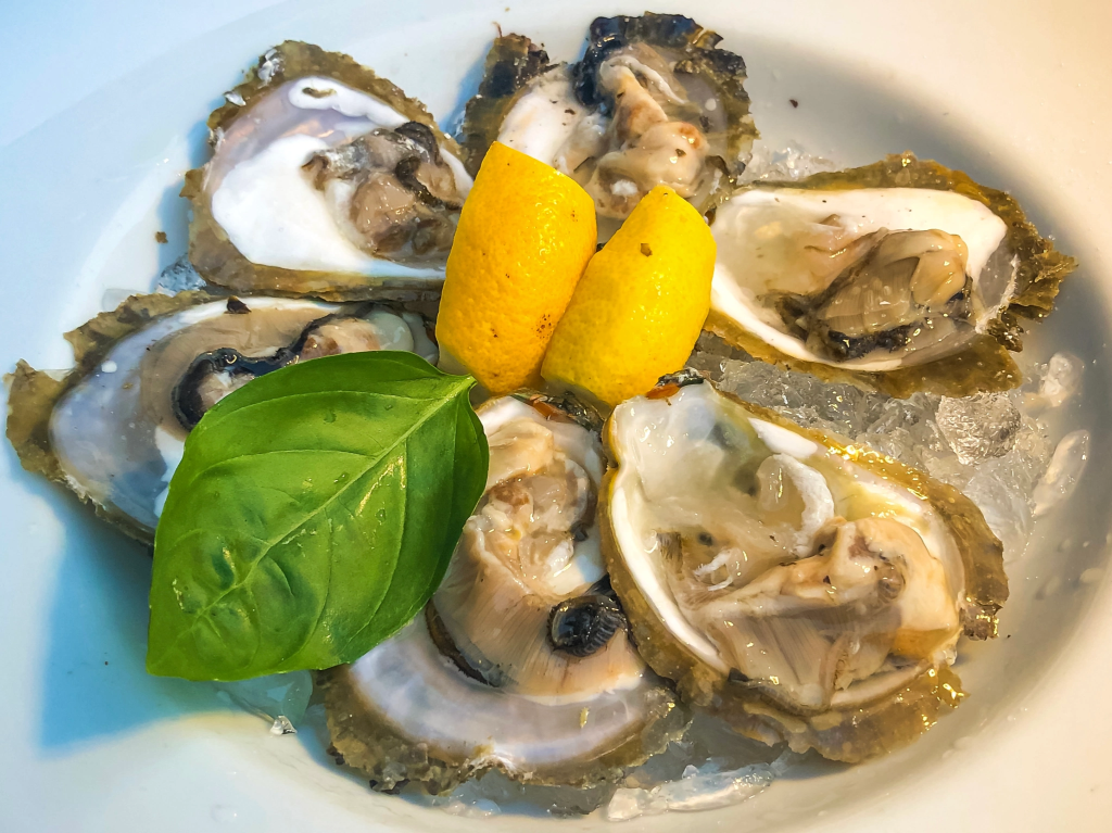 Local food in Dubrovnik, Croatia.