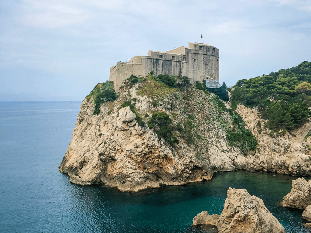 Fort Lovrijenac in Dubrovnik, Croatia.