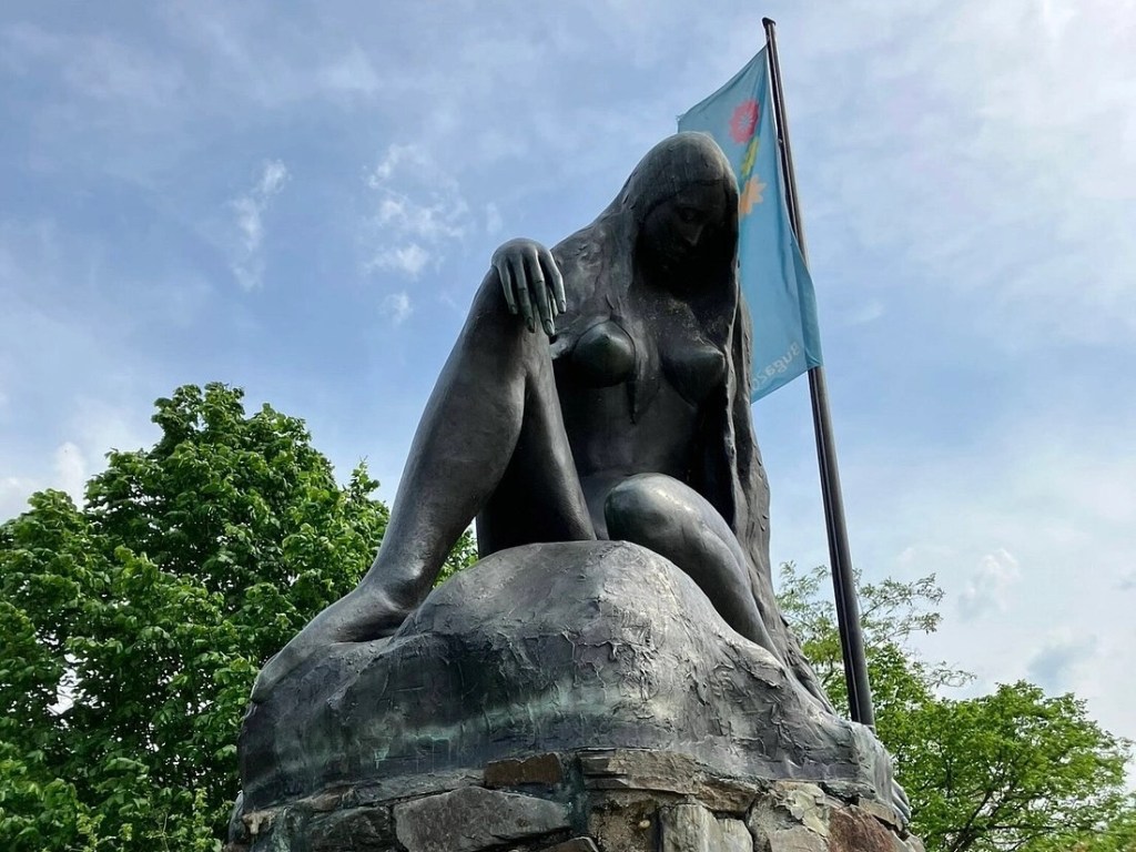 The iconic Lorelei Rock in Germany.