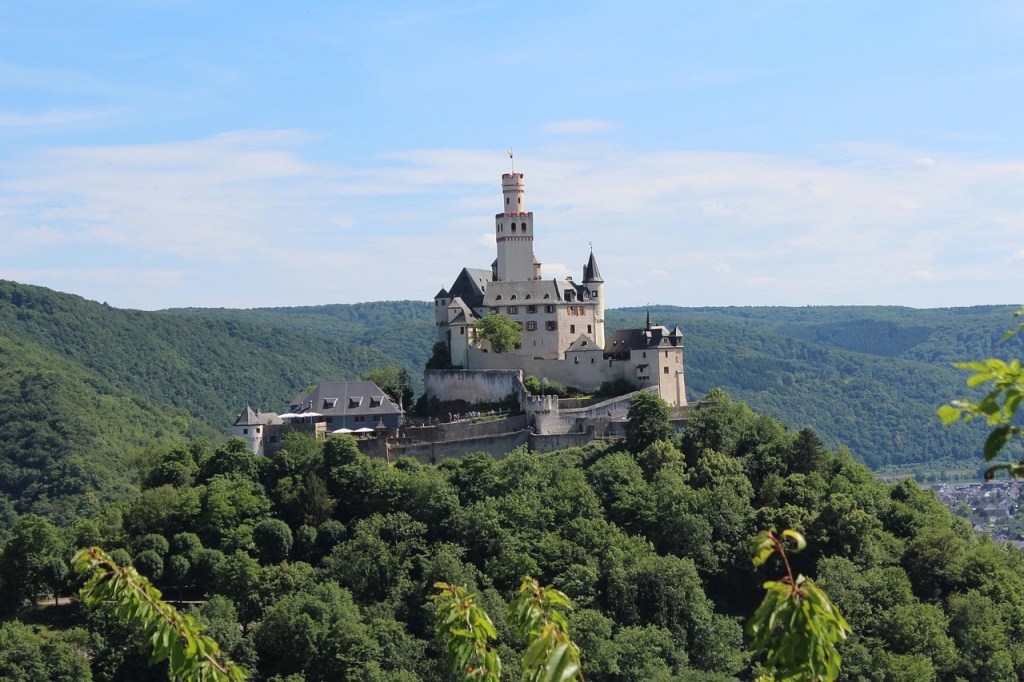 Marksburg Castle in Germany.