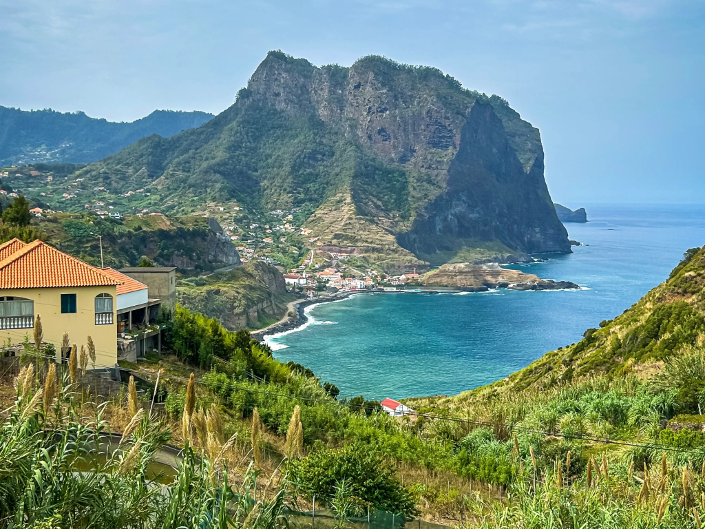 Porto da Cruz in Madeira, Portugal.